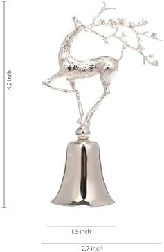 Handmade Deer Candle Snuffer - Silver