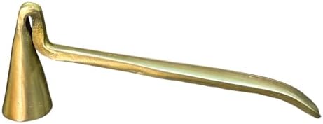 Living Ideas Iron Candle Snuffer Antique Gold