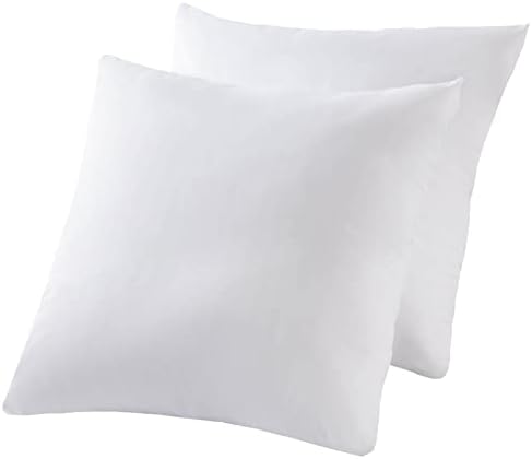 Kingnex Waterproof Featherproof Pillow Protectors 18x18 2 Pack