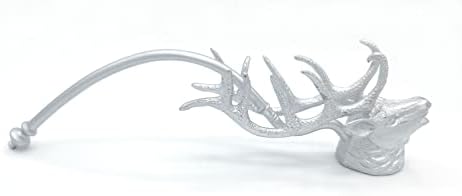 Stag Candle Snuffer - Frosted Silver 1
