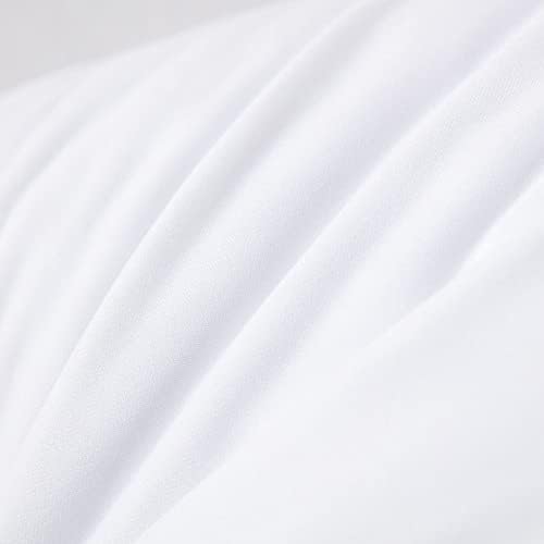 Kingnex Waterproof Featherproof Pillow Protectors 18x18 2 Pack