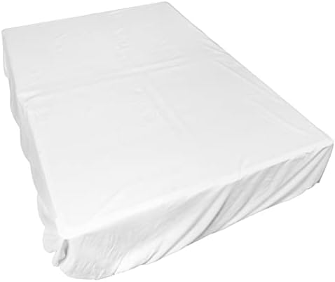 HOODANCOS Comfortable Cotton Fitted Sheet Mattress Protector for Thin Mattress