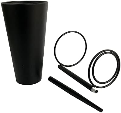 Stable Metal Grave Vase with Spike and Base