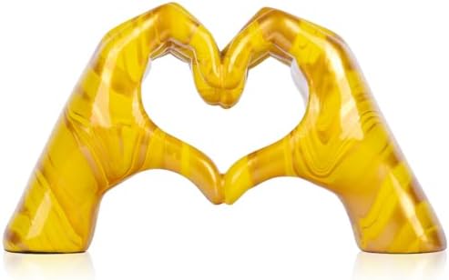 DOVDOV Heart Shaped Hand Sculpture Minimalist Love Decor