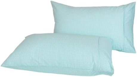 LRBEDDING Cotton Pillow Covers 2 Pack Queen Size with Envelope Closure