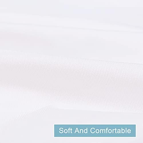 NTBAY 4 Pack Waterproof Pillow Protectors 20x36 Inches 1