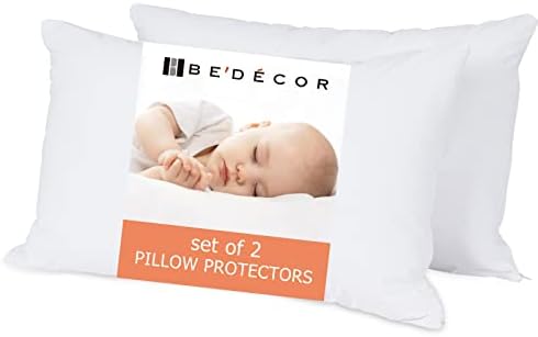 Bedecor Queen Pillow Protector 2 Pack Waterproof with Zipper