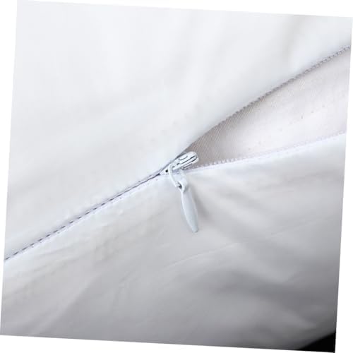 VOSAREA Pillow Filler Protector Zippered Pillowcase for Euro Sham