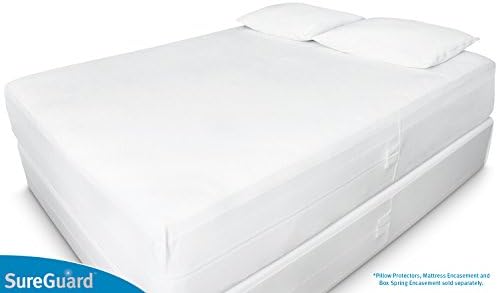 Set of 2 Queen Size SureGuard Pillow Protectors