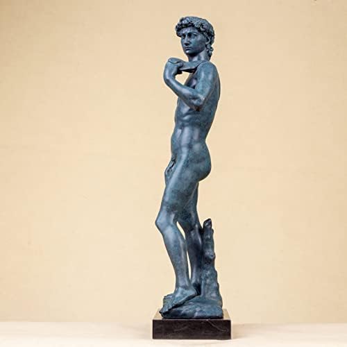 Famous David Bronze Statue 28 Inch Art Decor