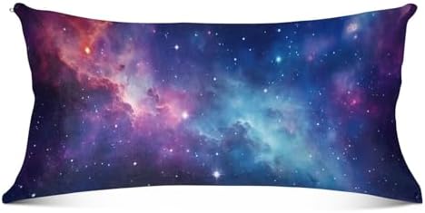 GAIGEO Plush Wallpapers Pillow Covers Zippered Design Standard Size