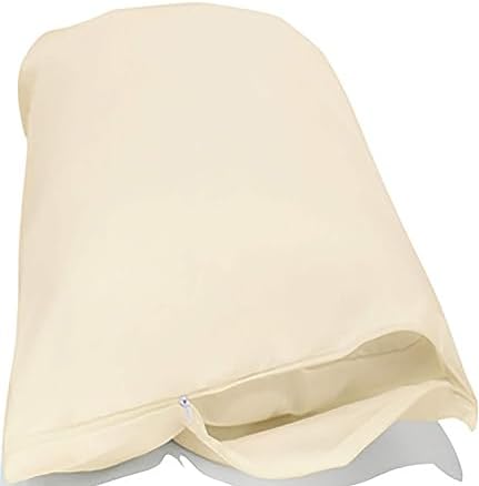 National Allergy Organic Cotton Pillow Protectors - Zipper Queen Size