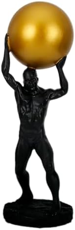Modern Resin Hercules Sculpture Art Decor
