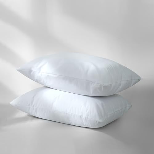Waterproof Pillow Protectors Set of 4 with Zipper