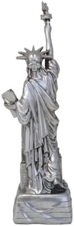 ZIZO Statue of Liberty 75 Inch Silver Home Decor