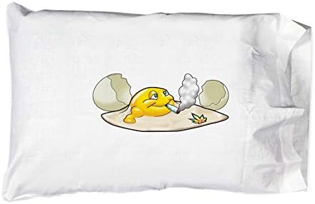 Hat Shark Single Pillowcase - Laid Back Breakfast Artwork