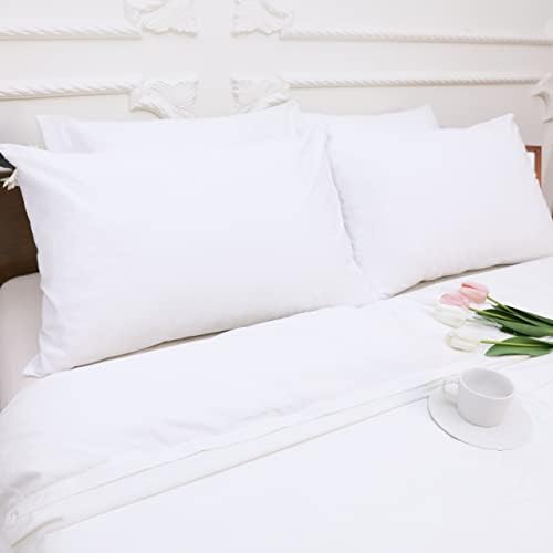 NTBAY 4 Pack Waterproof Pillow Protectors 20x36 Inches 1
