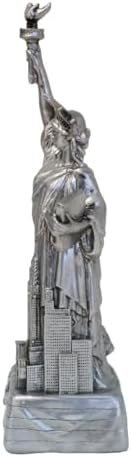 ZIZO Statue of Liberty 75 Inch Silver Home Decor