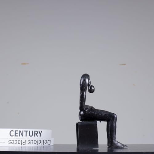 98 Bronze Melancholy Sculpture Art Decor