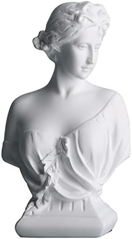 DOVDOV Greek Goddess Statue Young Venus Bust Home Decor Sculpture
