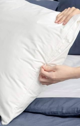 ShanDreamz 100 Cotton King Pillow Protectors 8-Pack 20x36