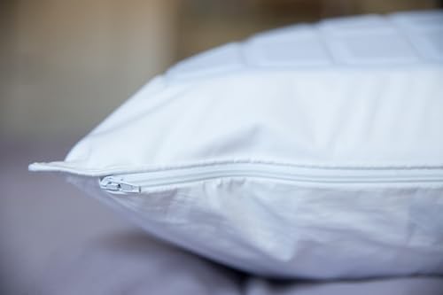 Pillowtex Cooling Gel Pillow Protector - Zippered No Electricity Needed
