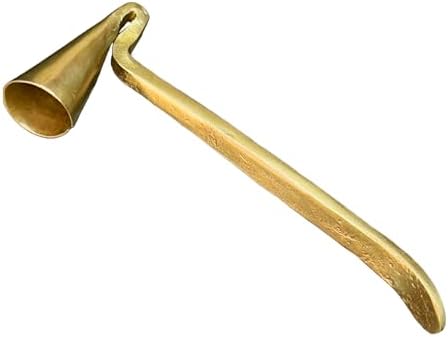 Living Ideas Iron Candle Snuffer Antique Gold