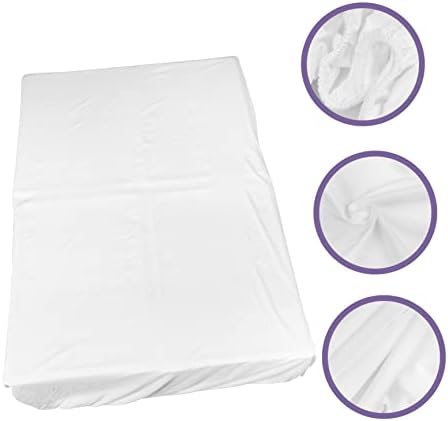 HOODANCOS Comfortable Cotton Fitted Sheet Mattress Protector for Thin Mattress