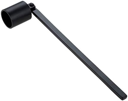 Stainless Steel Candle Snuffer - 59 Inch Long Handle Black