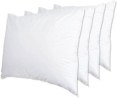 ForPro Premium Waterproof Pillow Protectors 4-Count