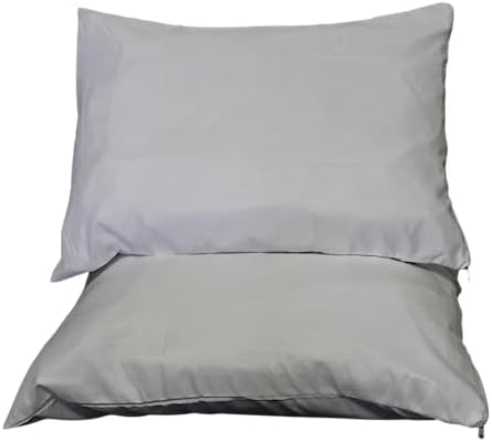 Deluxe Zippered Polyester Pillow Protectors - 4 Pack