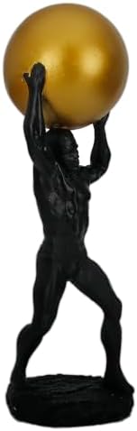 Modern Resin Hercules Sculpture Art Decor