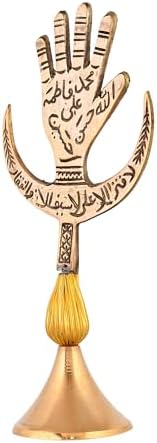 Panjtan Pak Brass Showpiece with Crescent Moon Design 1