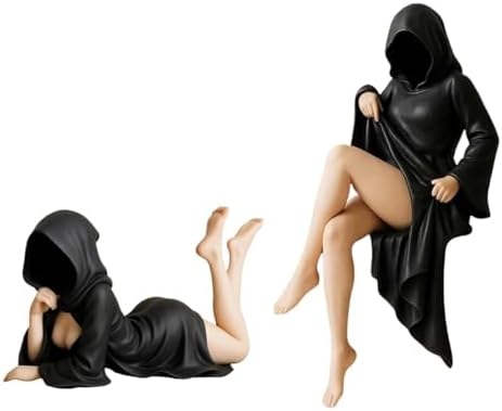 Yanzhenglip Gothic Robe Statue Resin Figurine