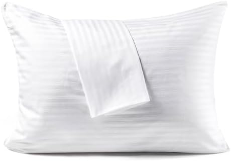 FAUNNA 600TC Cotton Pillow Protectors 2 Pack Toddler Size 13x18