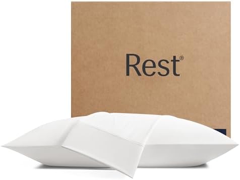 REST Evercool Cooling Pillow Cases - 2 Pack for Sensitive Skin 1