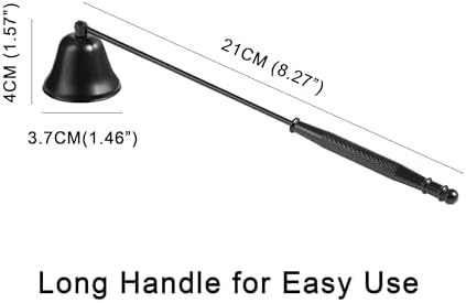 Elegant Candle Snuffer with Swivel Bell Design