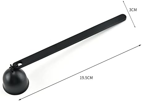Stainless Steel Bell Candle Snuffer Tool Silver