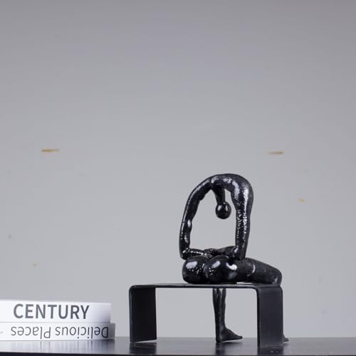 98 Bronze Melancholy Sculpture Art Decor