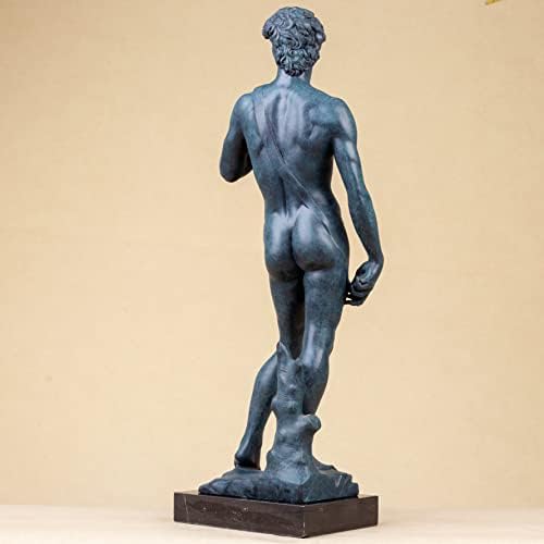Famous David Bronze Statue 28 Inch Art Decor
