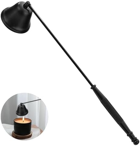Beisto Candle Snuffer with Long Handle Stainless Steel Cover