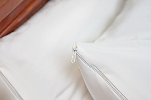 HOSPITOLOGY Pillow Encasement - Queen Size Waterproof Set of 2 1