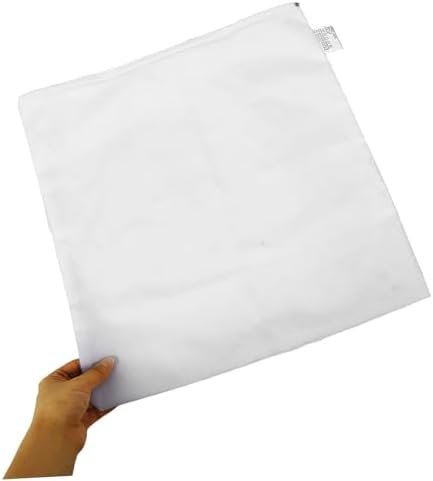 VOSAREA Brushed Fabric Pillowcase Zipper Protector