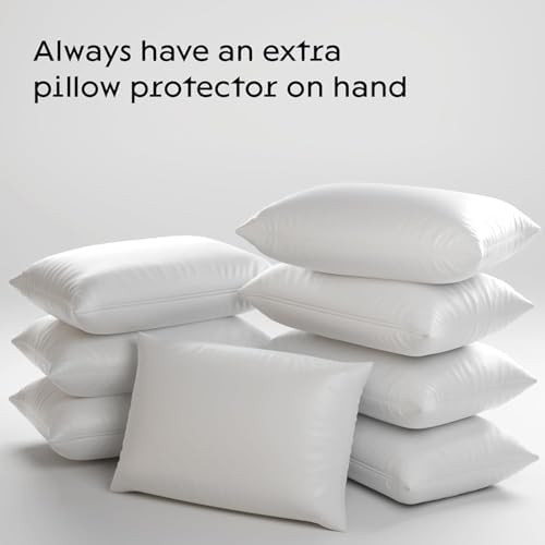Niagara 8 Pack Waterproof Pillow Protectors for King 20x36 Inches