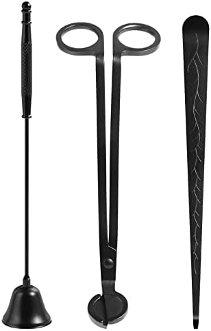 Kirecoo 3 in 1 Candle Care Kit with Trimmer Cutter Snuffer