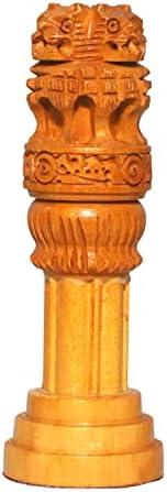 Shri Shri Handicraft Ashoka Pillar 3 Inch Decor