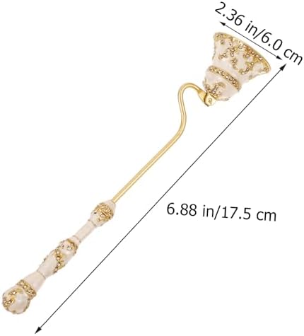 Cabilock Vintage Candle Snuffer with Long Handle