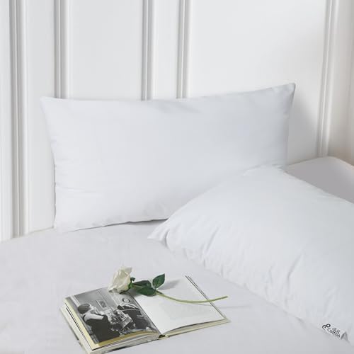 Waterproof Pillow Protectors Set of 4 with Zipper