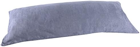 Beauty-Bedding Full Length Microsuede Pillow Case Cover 20 x 54