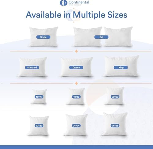 Continental Bedding Bamboo Pillow Protectors Set of 2